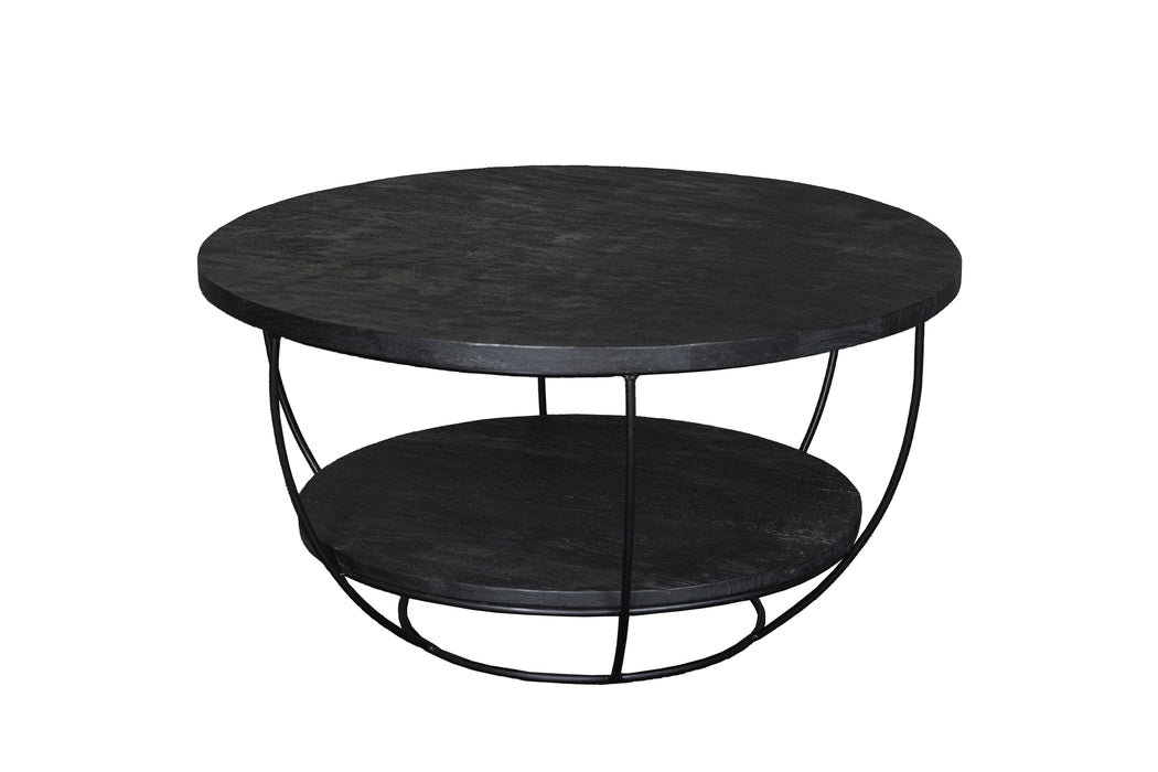 Brix Evan Norris Tafel - 65 cm - Zwart Mangohout