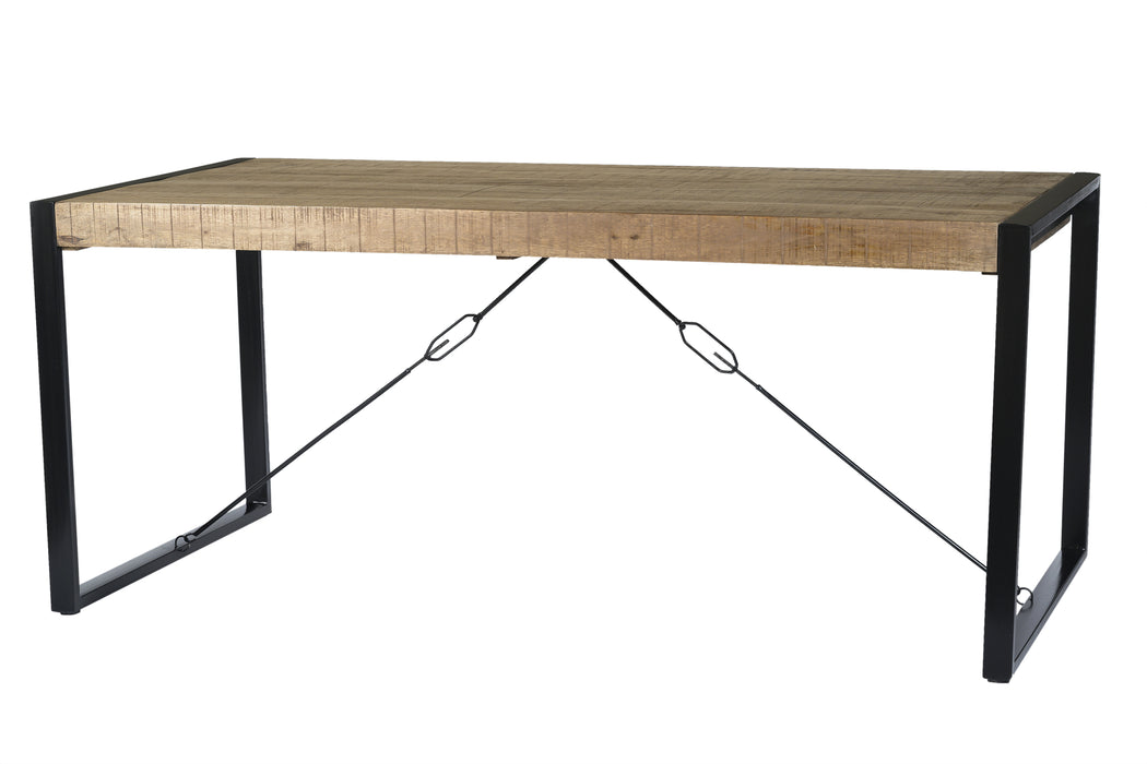 Nairobi Eettafel - Mangohout - 220x100 cm