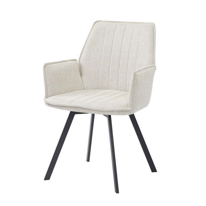 Louise Eetkamerstoel - Beige | Livingfurn