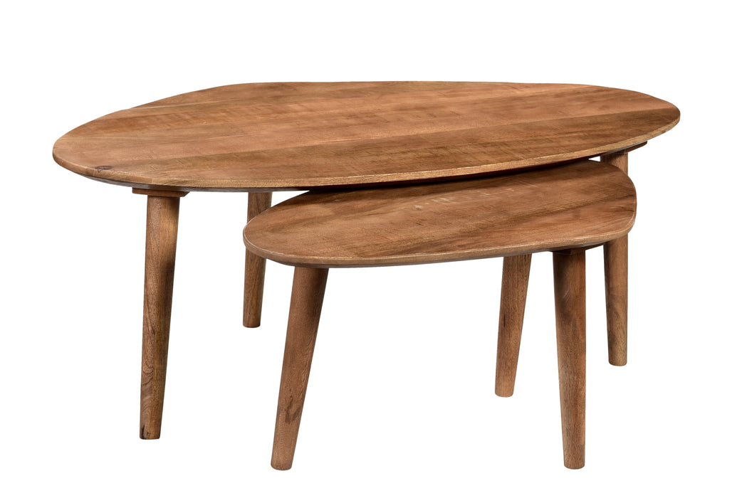 Brix Xavier Salontafelset (Set van 2) - Mangohout