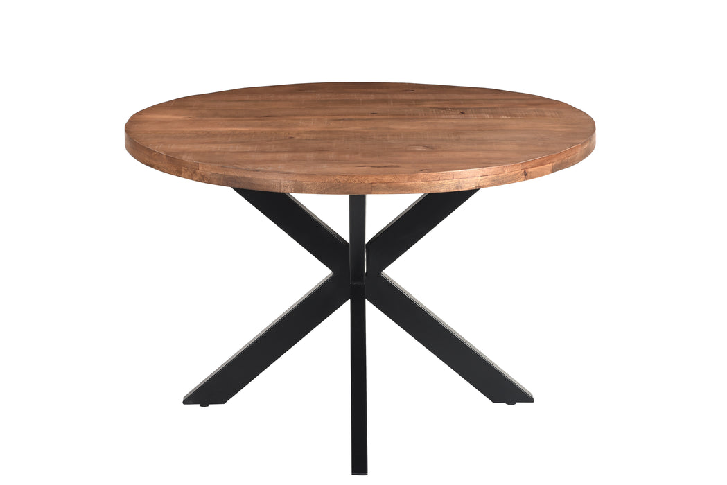 Livingfurn Rocky Round Spider Eettafel - Rond 130cm
