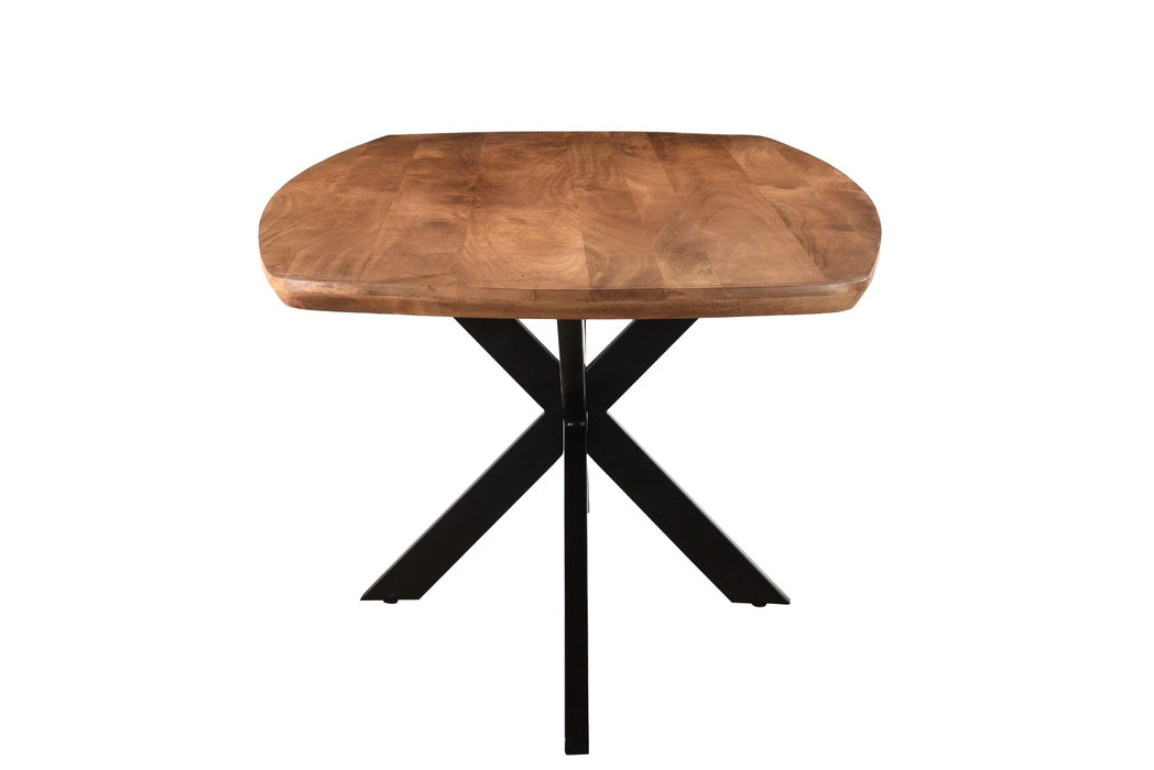 Jesper Danish Ovale Eettafel - Mangohout & Staal
