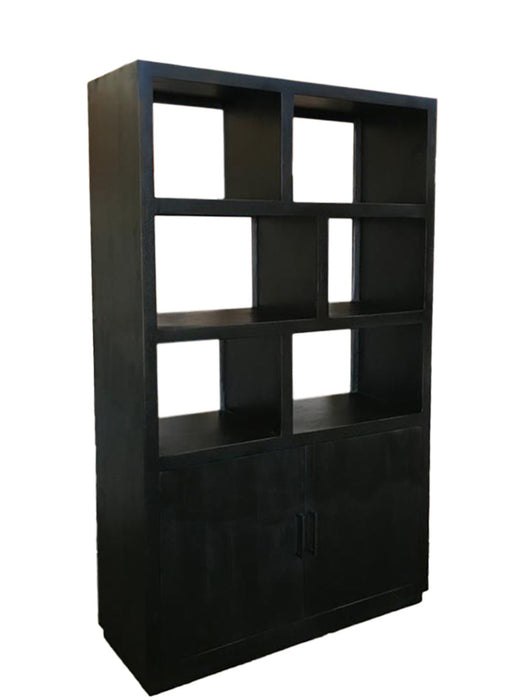 Jaxx Black Kast - 120cm - Mangohout - Zwart