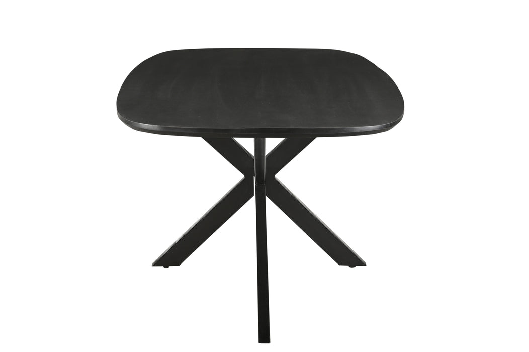 Jesper Danish Ovale Eettafel Zwart 180cm