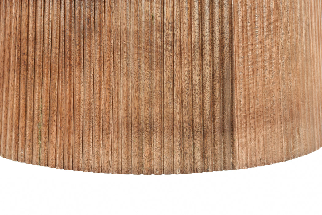 Salvator Eettafel - 130cm - Mangohout - Rond