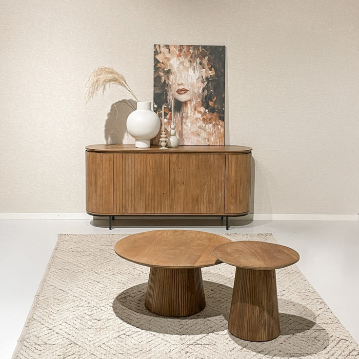 Salvator Salontafel - Rond - Mangohout