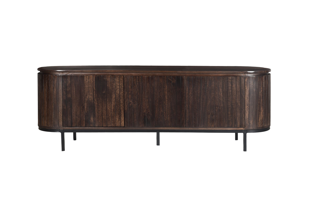 Noor Walnut Kast 170cm | Mangohout & Afgelakt | Livingfurn