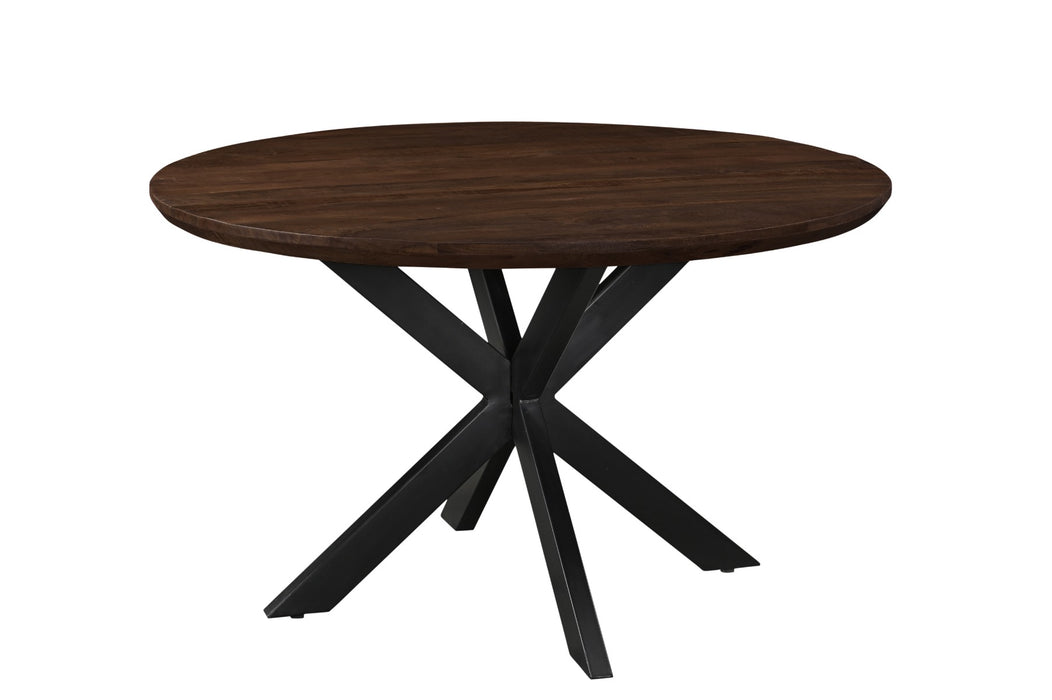 Jesper Ronde Eettafel - Bruin - 130cm