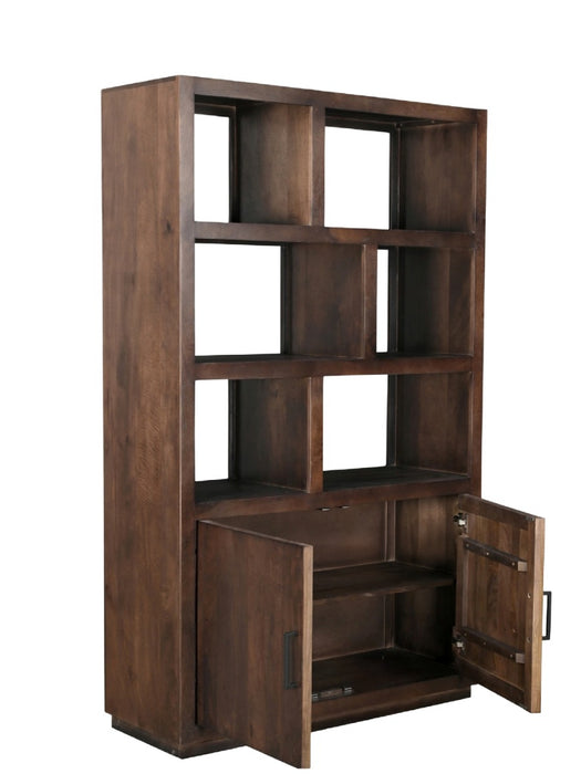 Jaxx Brown Kast 120cm - Mangohout Zwart