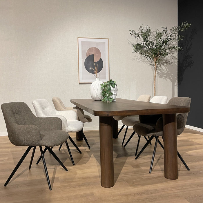 Badou Eettafel - 240cm - Mangohout