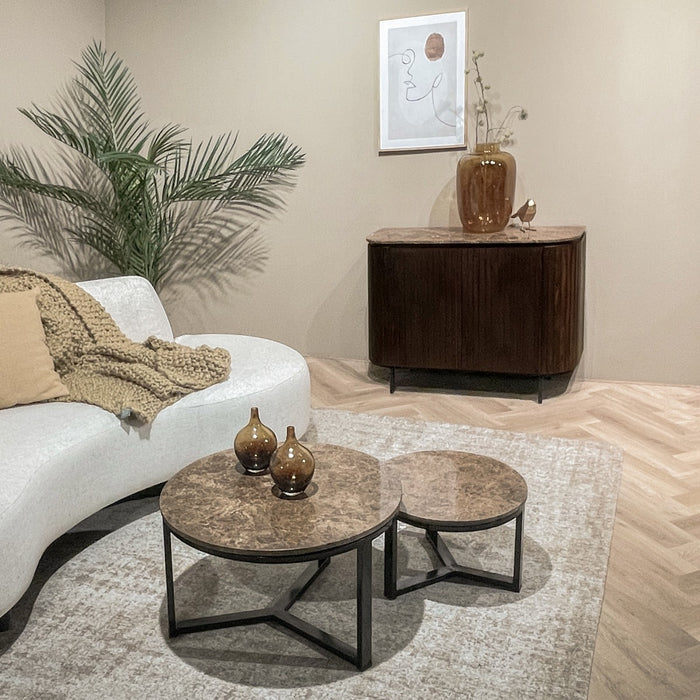 Brix Nora Emperador Dressoir - 115cm