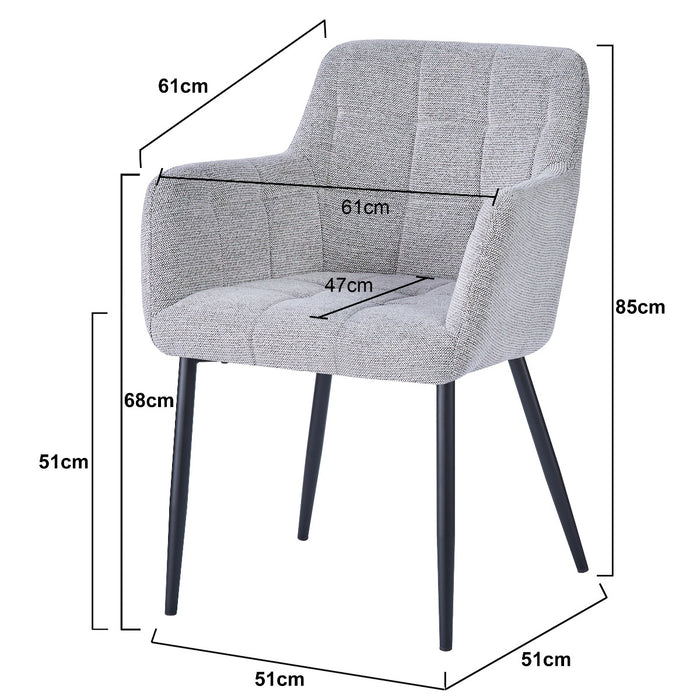 Bronco Stoel Toffee | Livingfurn