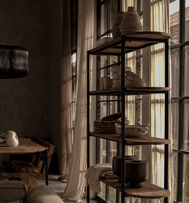 Coco Boekenkast met 5 Open Vakken