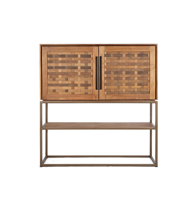 Karma Pure High Dressoir met 2 Deuren en Open Vak