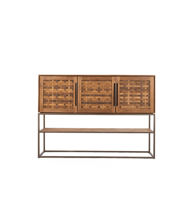 Karma Pure Dressoir met 3 Deuren en Open Vak