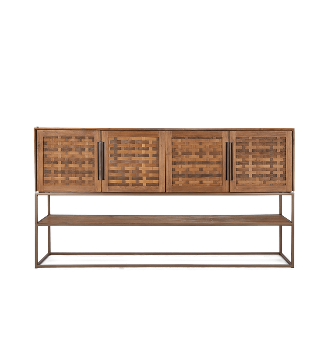 Karma Pure Dressoir - 4 Deuren & Open Vak