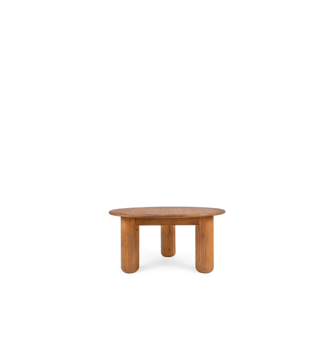 Dino Ronde Salontafel - Teak Hout