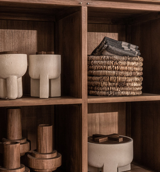 Bo Bowl L - Decoratieve Kom van Java Zandsteen