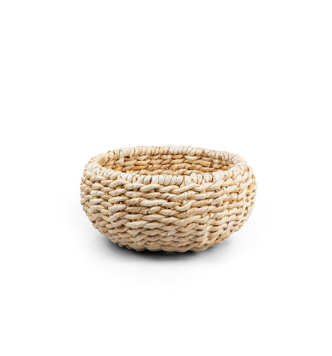 Kelud Low Basket - Pure Abaca