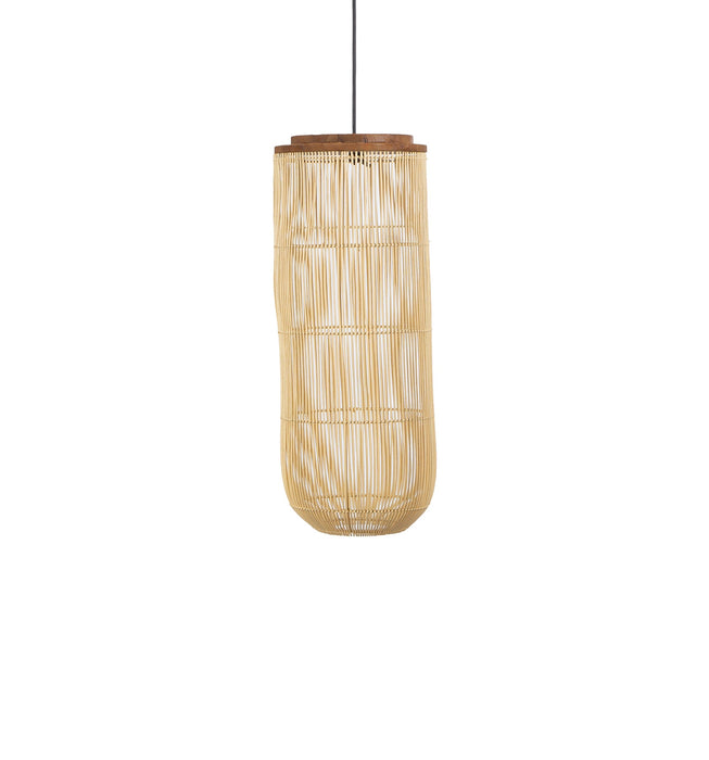 Tub Hanglamp - Rattan - Pure