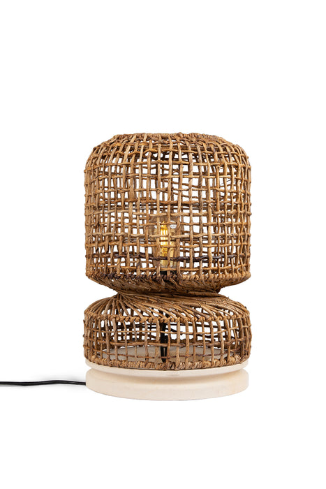 Twister Tafellamp - Abaca | 25x25x40cm