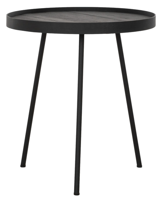 Saturnus Salontafel Small - Zwart Teakhout