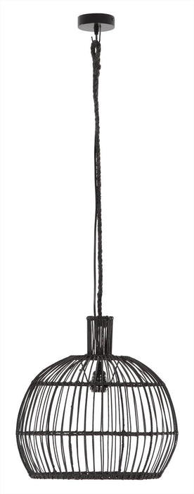 Hanging lamp Las Salinas small BLACK