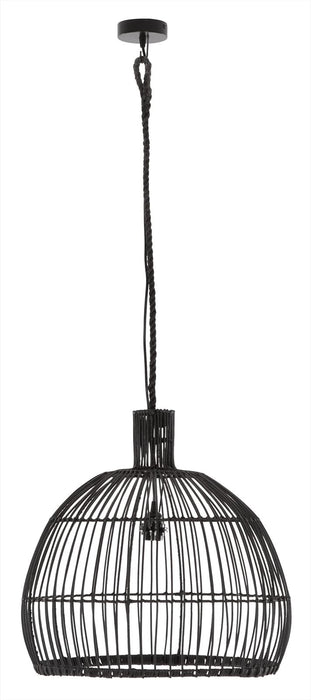 Hanging lamp Las Salinas Large BLACK