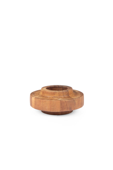 Ring Candle Holder Wood