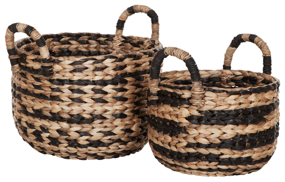 Basket MUST Living round, set of 2