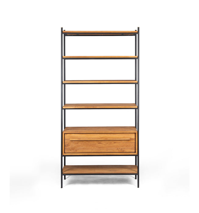Outline Open Kast met 1 Lade - Teak Hout