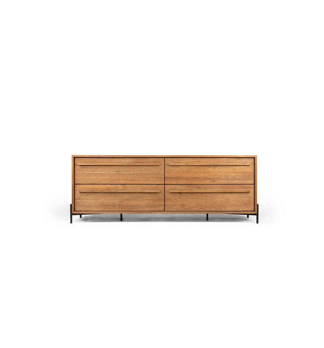 Outline Dressoir 4 Lades - Gerecycled Teakhout