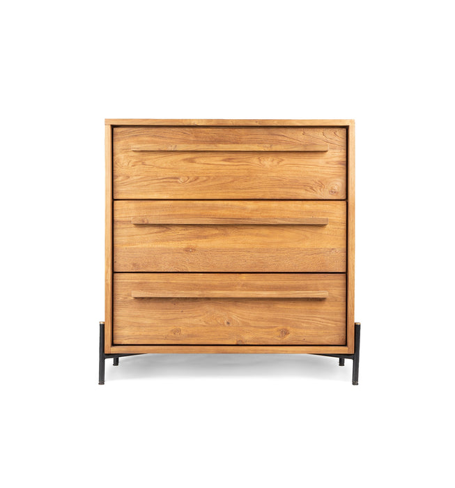 Outline Dressoir met 3 Lades - Gerecycled Teakhout