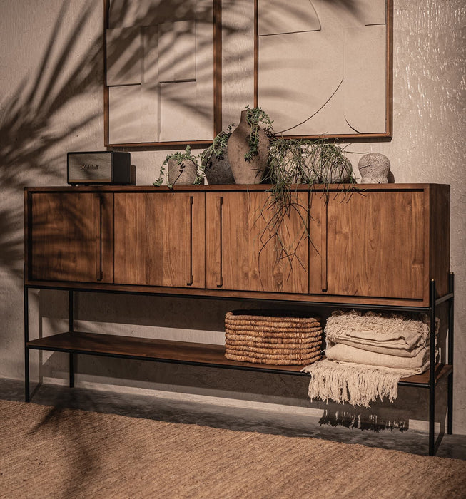Outline Dresser 4 Doors 1 Open Rack