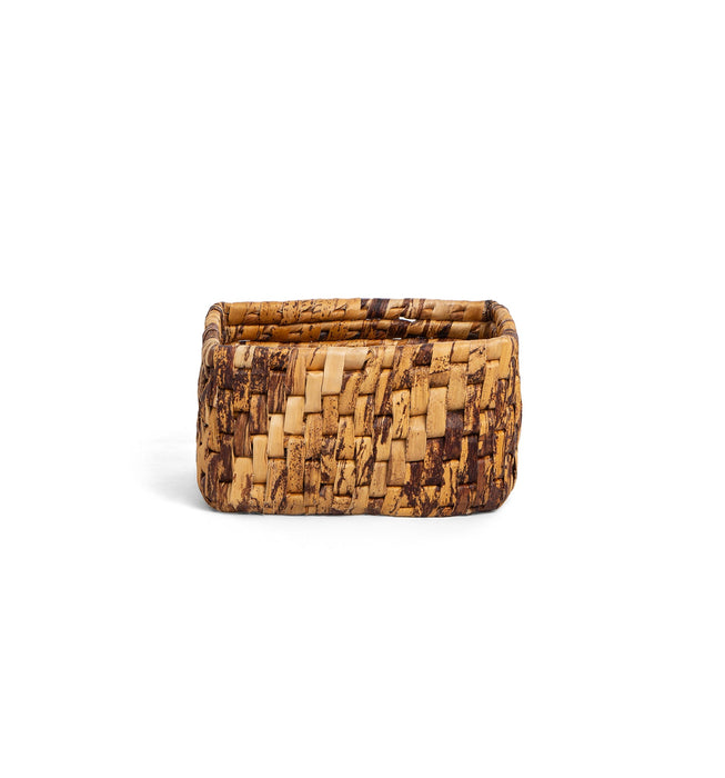 Semeru Rechthoekige Mand - Tweekleurig