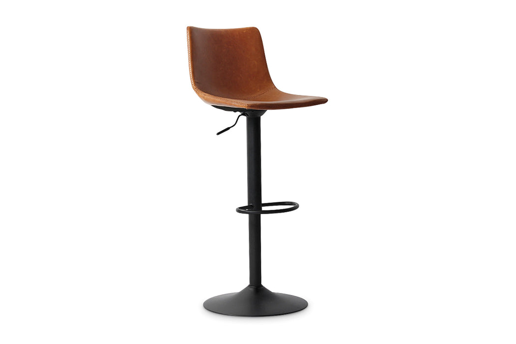 Barstoel 'Trevi' PU Cognac (2 per doos)