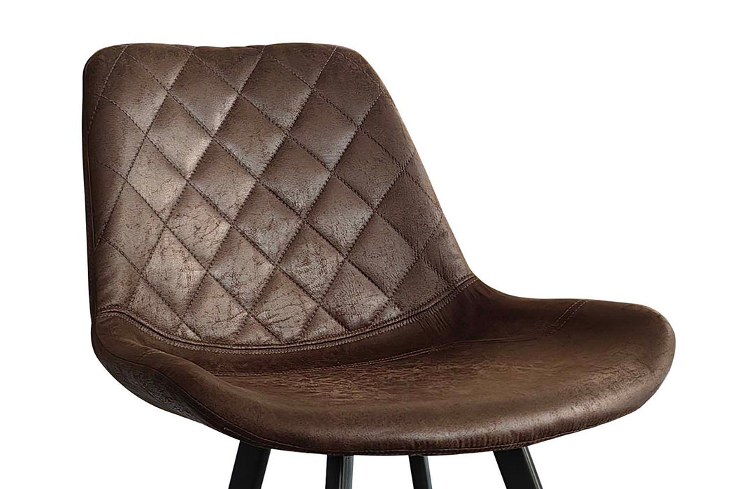 Barstoel 'Palmas' PU Ote Topper 05 Donkerbruin (2 per doos)