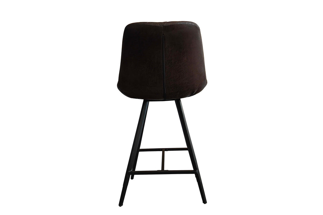 Counterstoel 'Alicante' PU Ote Topper 05 Donkerbruin (2 per doos)