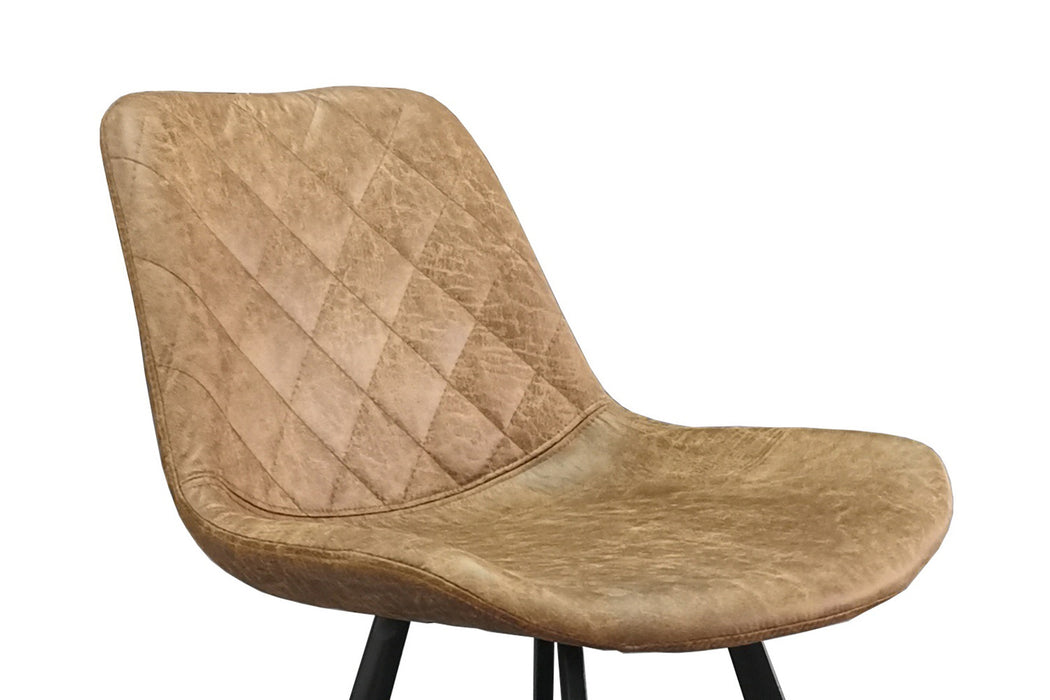 Counterstoel 'Alicante' PU Ote Topper 02 Cognac (2 per doos)