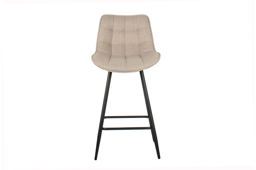 Counterstoel 'Ariba' Stof Ote Montego 178 Beige/Lichtgrijs (2 per doos)