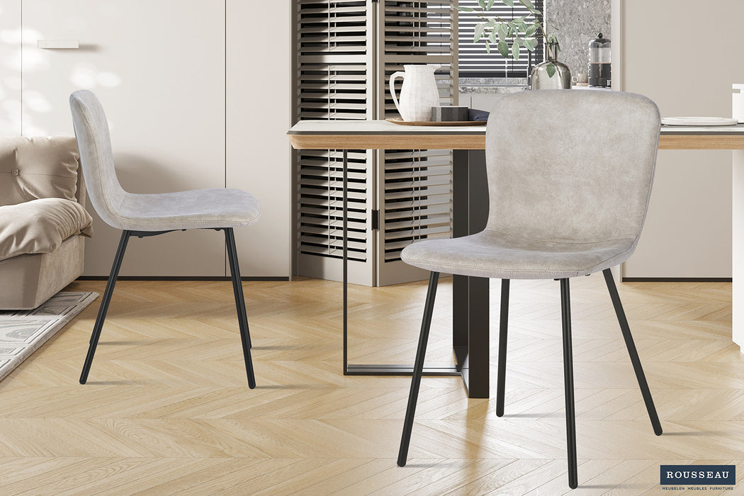 Stoel 'Susan' PU Beige (2 per doos)