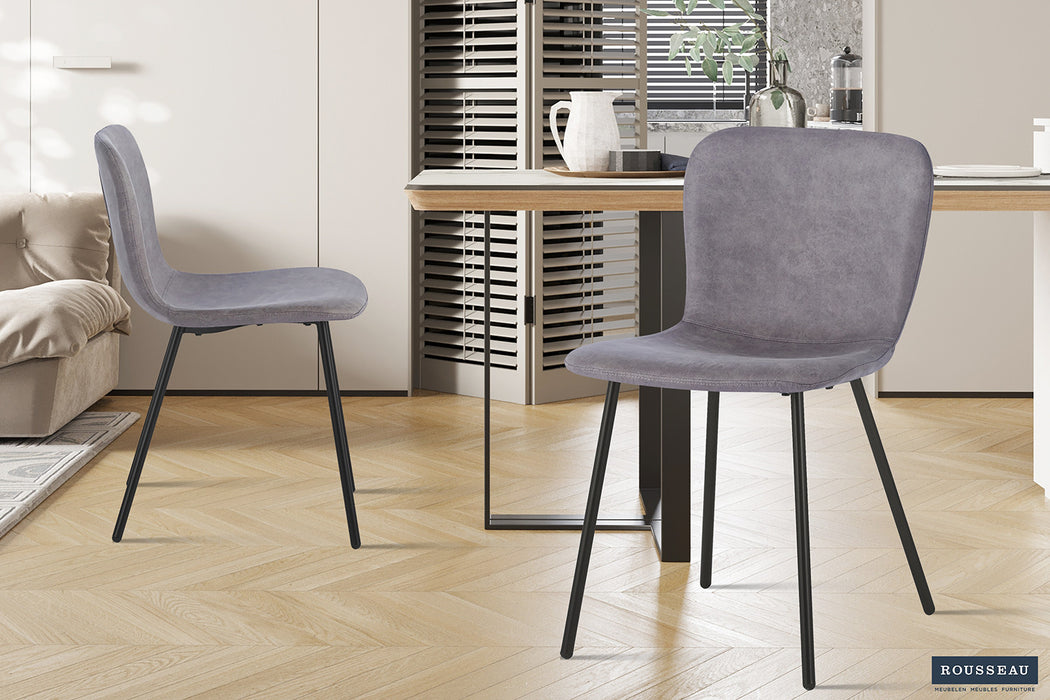 Stoel 'Susan' PU Taupe (2 per doos)