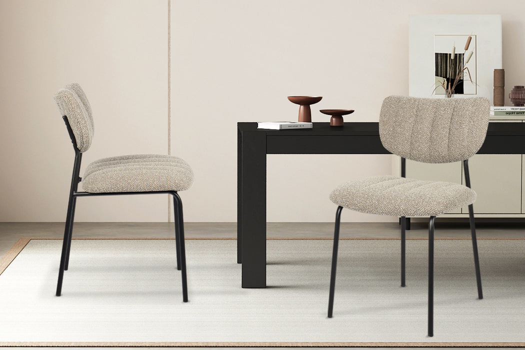 Stoel 'Antura' Stof Ote Lisa 170 Bruin (2 per doos)