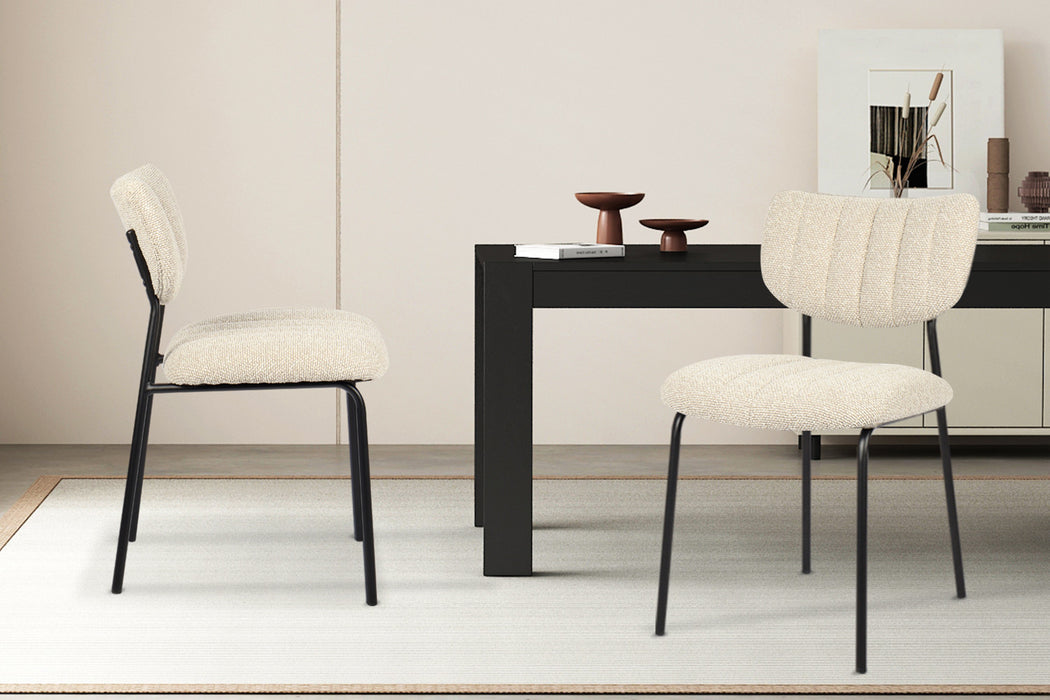 Stoel 'Antura' Stof Ote Lisa 110 Beige (2 per doos)