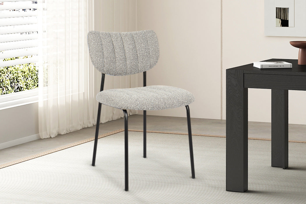 Stoel 'Antura' Stof Ote Lisa 453 Lichtgrijs (2 per doos)