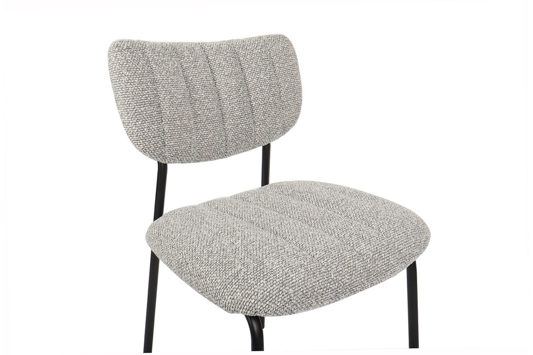 Stoel 'Antura' Stof Ote Lisa 453 Lichtgrijs (2 per doos)