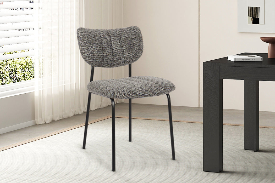 Stoel 'Antura' Stof Ote Lisa 456 Donkergrijs (2 per doos)
