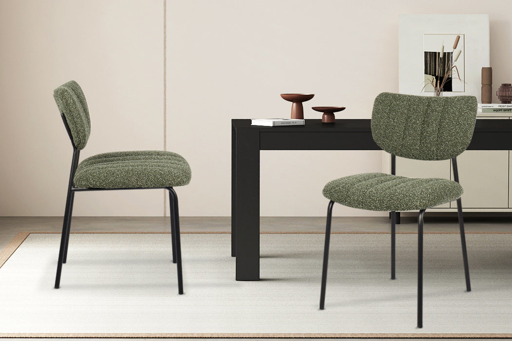 Stoel 'Antura' Stof Ote Lisa 356 Groen (2 per doos)