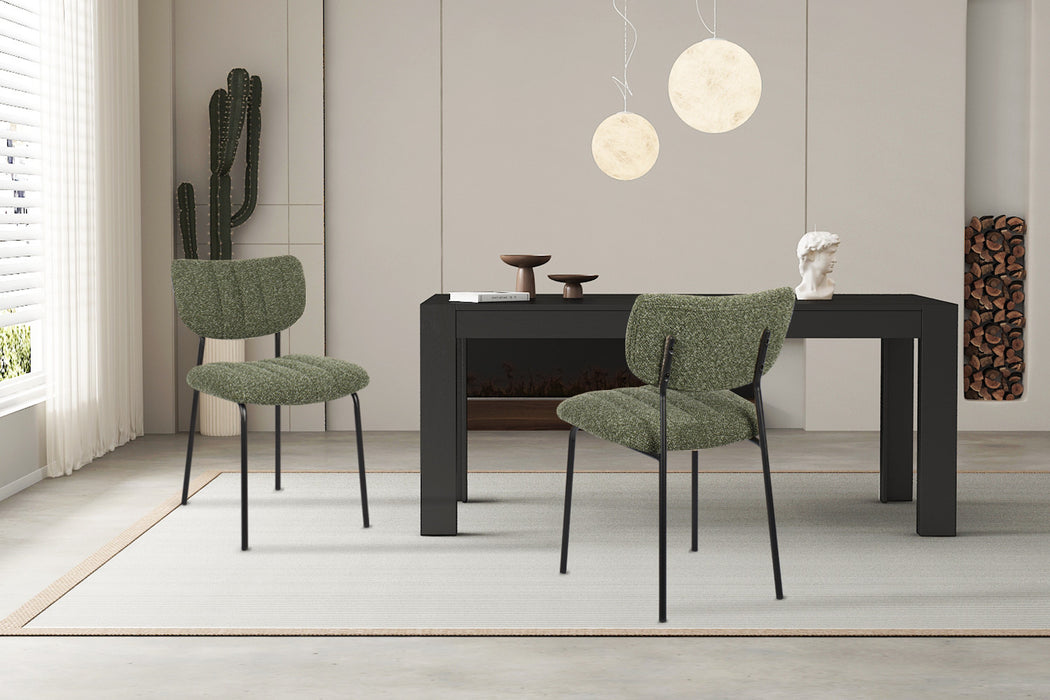 Stoel 'Antura' Stof Ote Lisa 356 Groen (2 per doos)