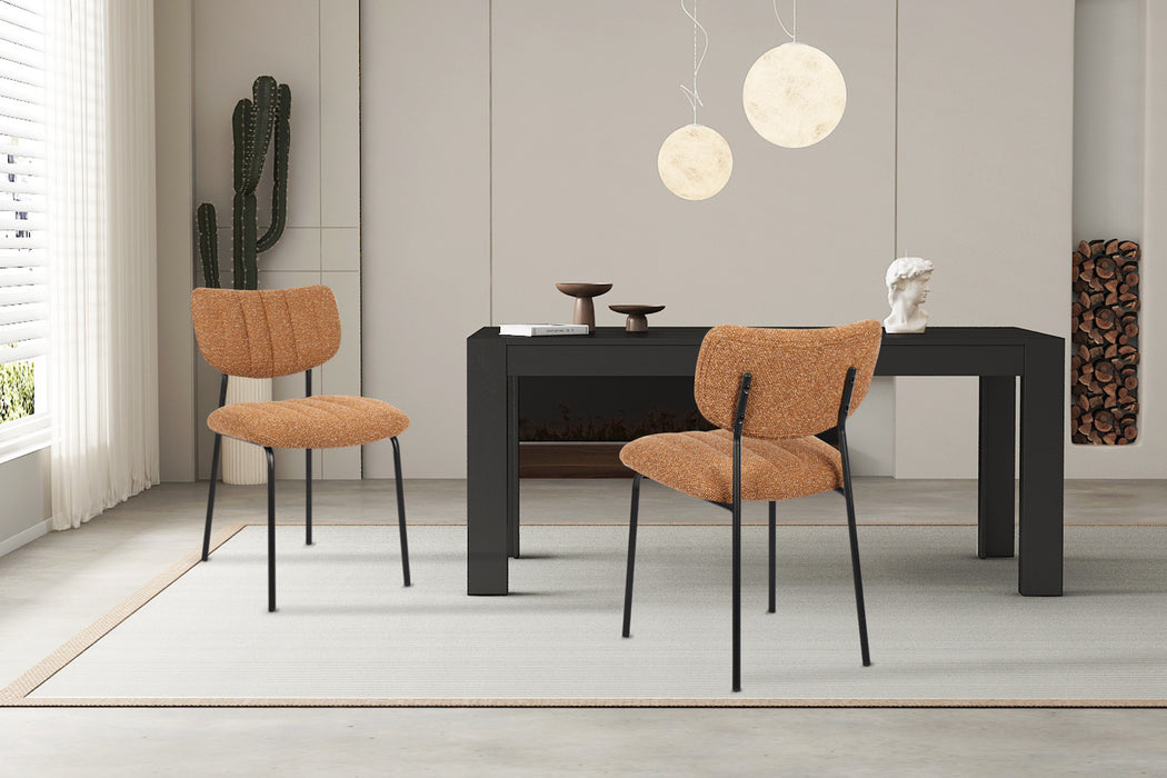 Stoel 'Antura' Stof Ote Lisa 251 Oranje (2 per doos)